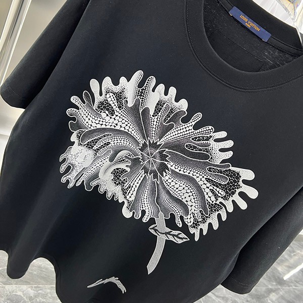 ルイヴィトン サイケデリック フラワー Tシャツ コピー 草間彌生 LV vur84140